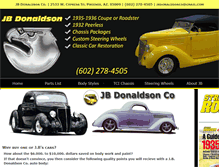 Tablet Screenshot of jbdonaldsonco.com